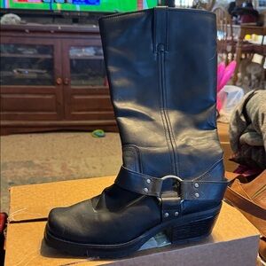 Arizona Jean Company Black Moto Boots